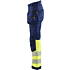 7114 Women's Hi-Vis softshell trousers