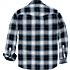Montana Rugged Flex™ Relaxed Fit Lightweight Long-Sleeve Press-Stud Front Check Shirt