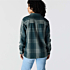 TENCEL™ Fibre Series Loose Fit Twill Check Shirt