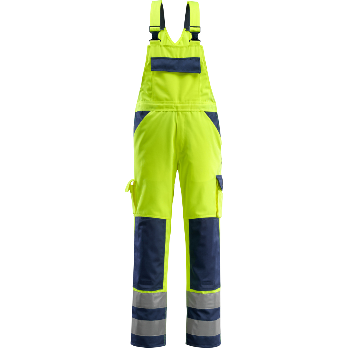 ニーパッドポケット付きビブ&ブレース