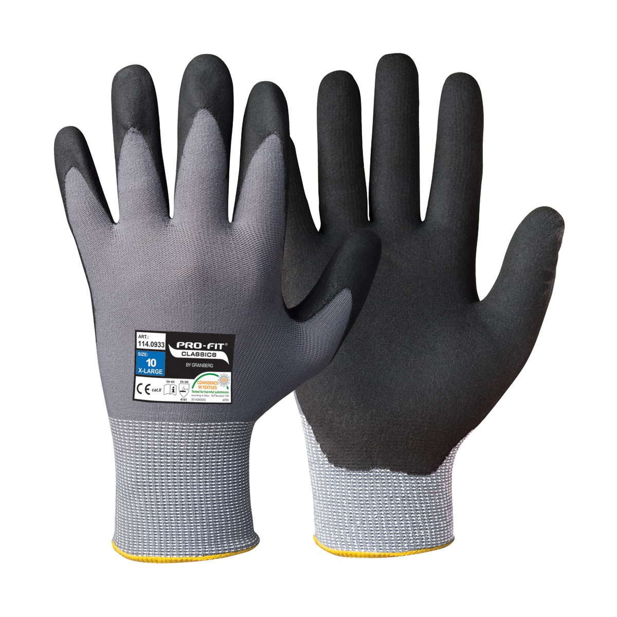 タッチスクリーン対応組立手袋 Powerfit®、Oeko-Tex® 100 承認、12 双