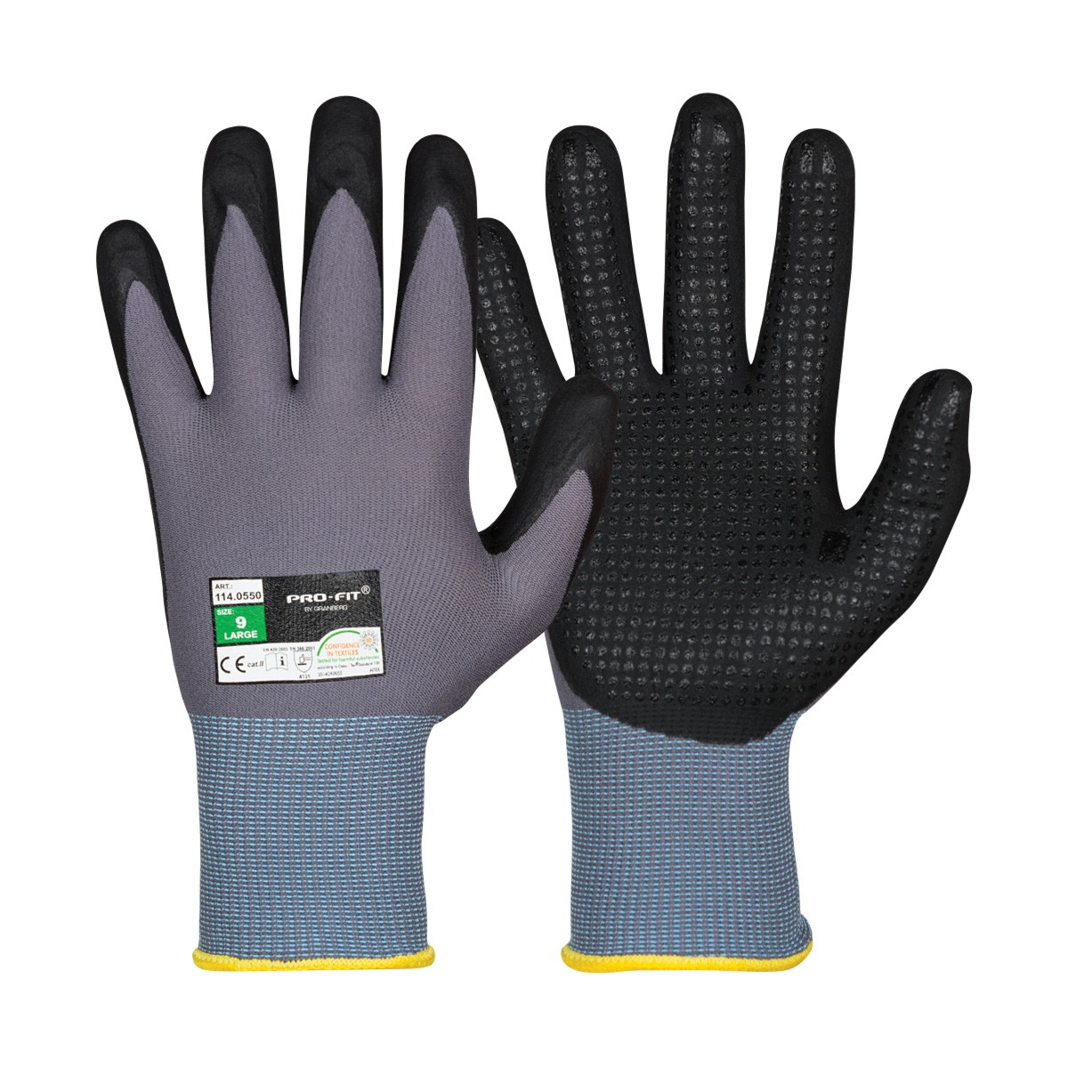 組み立て手袋 Powerfit®、Oeko-Tex® 100 承認、12 双