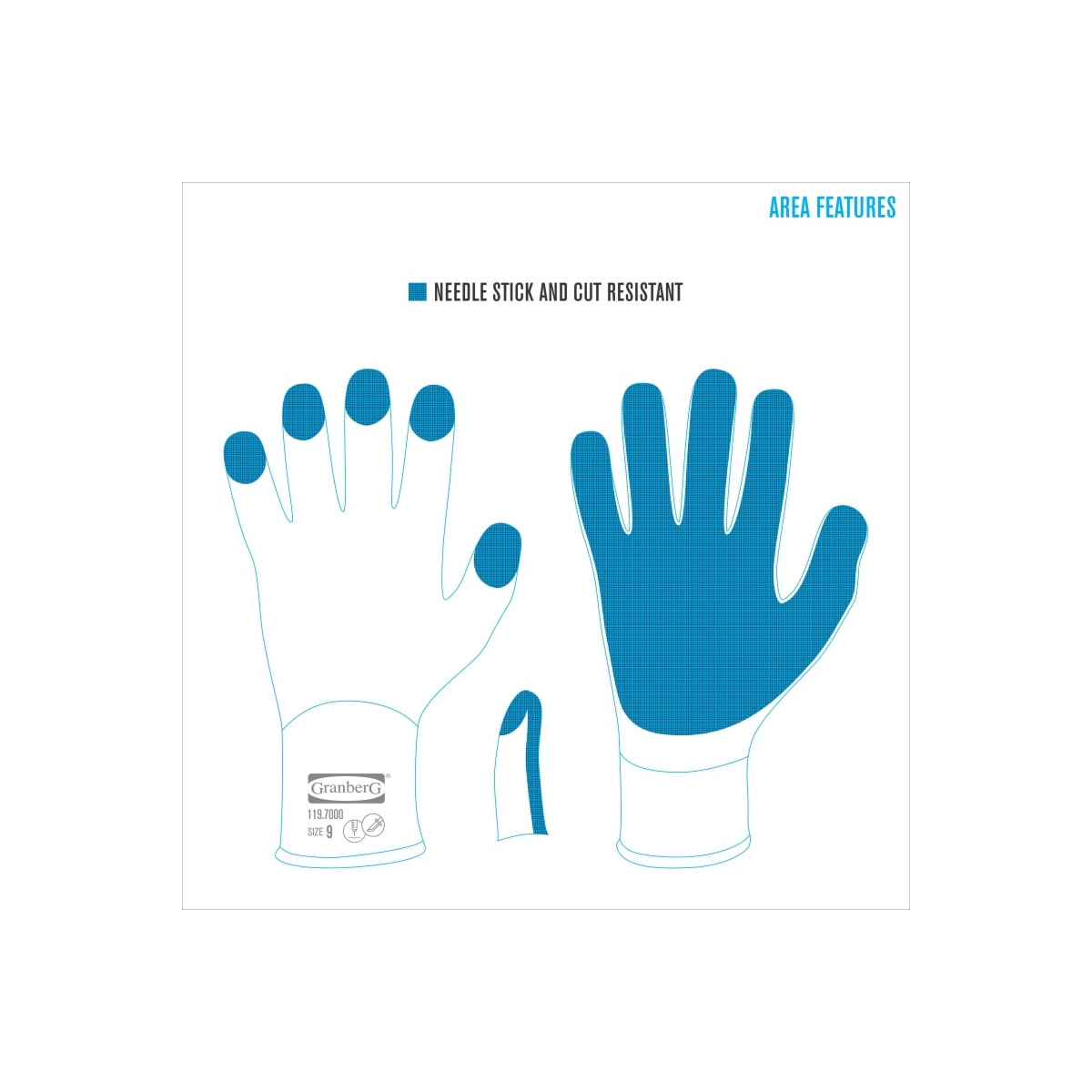 耐針手袋 6双組