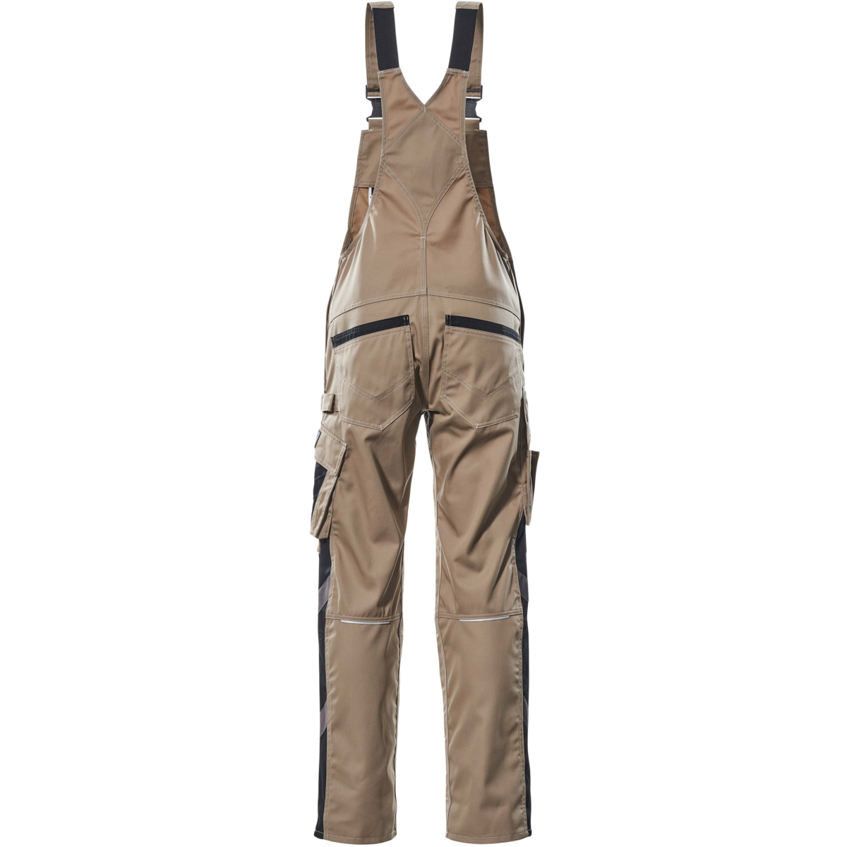 ニーパッドポケット付きビブ&ブレース