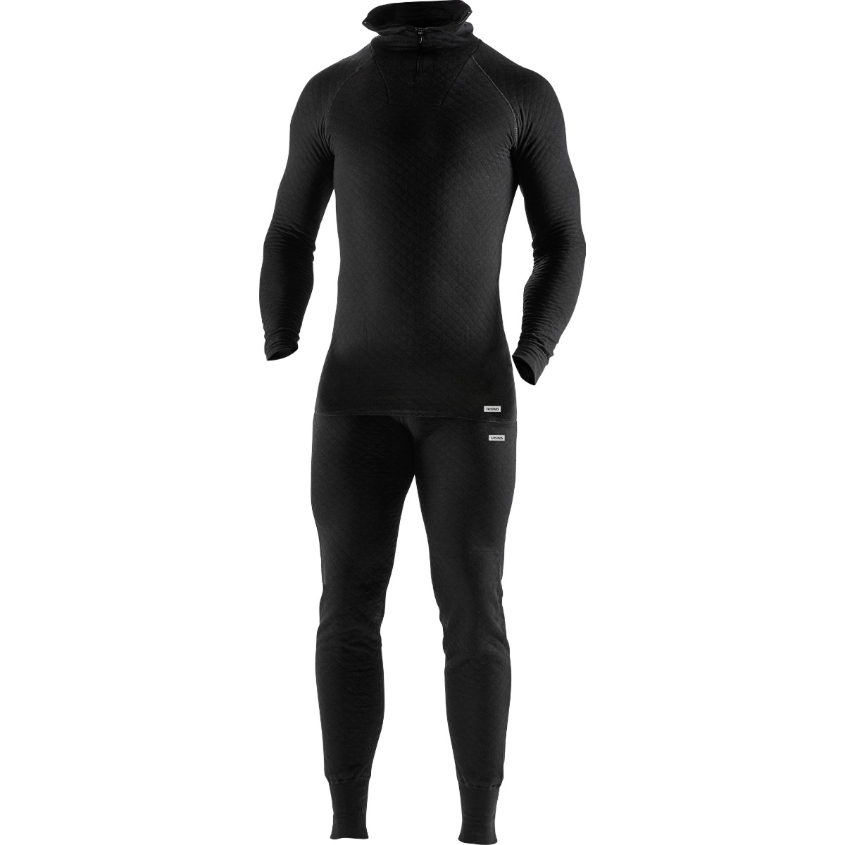 ハーフジップ長袖Tシャツ 742PC