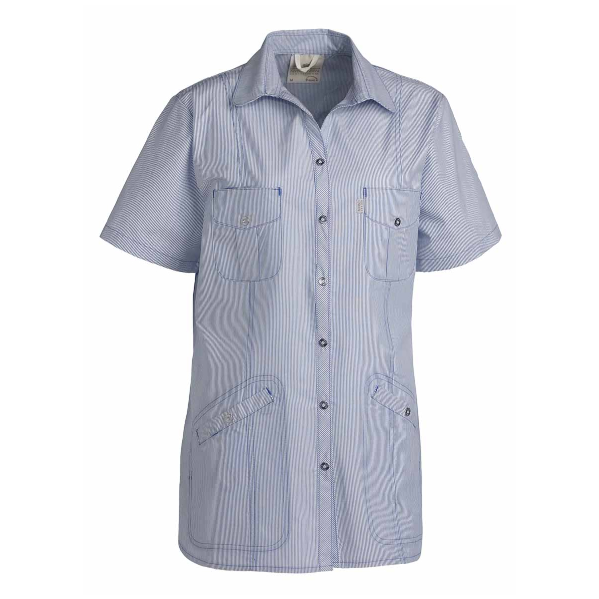 カジュアルレディースチュニック/シャツ、フレッシュ