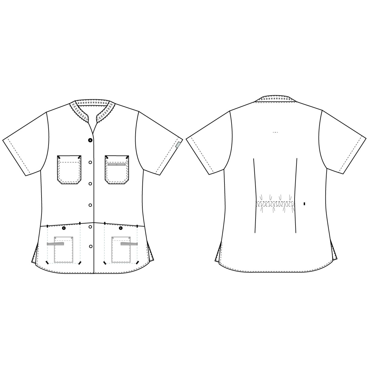 レディースチュニック、自然