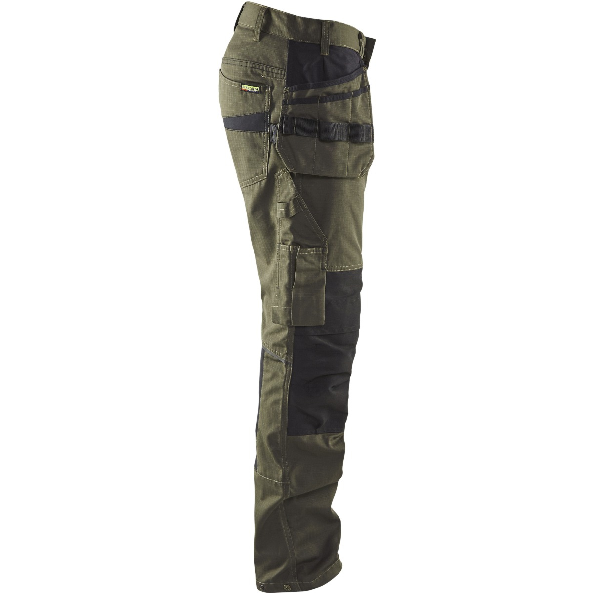 ストレッチポケットとネイルポケット付きのサービスパンツ