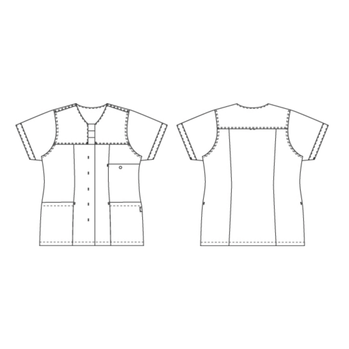 レディースチュニック、コラージュ