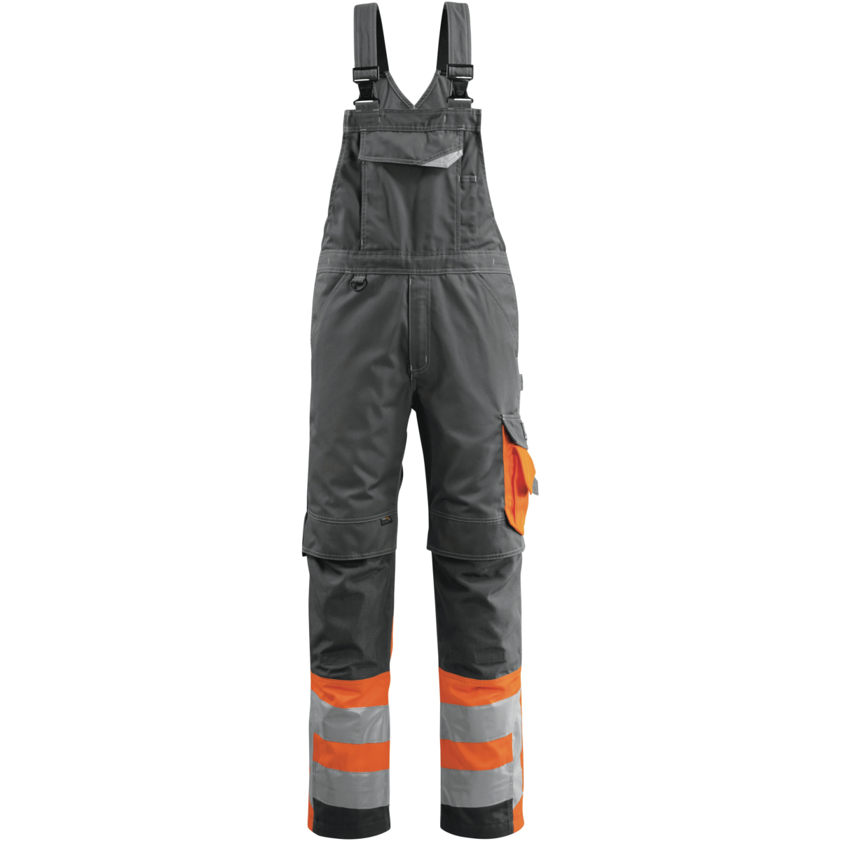 ニーパッドポケット付きビブ&ブレース