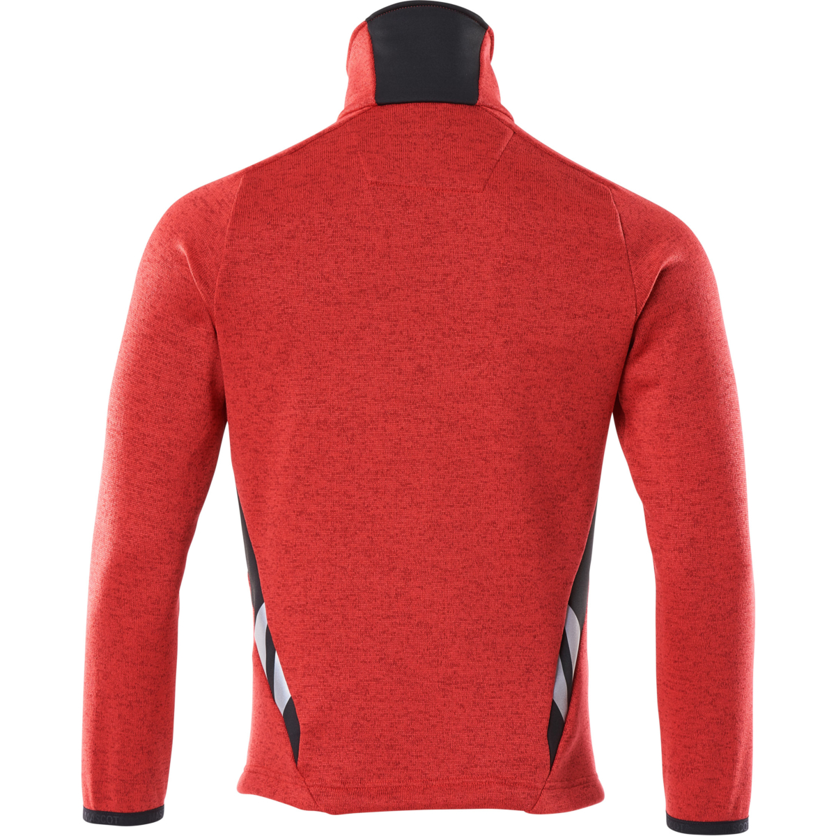 ジッパー付きニットジャンパー