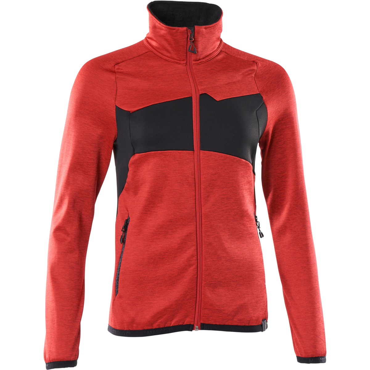 ジッパー付きフリースジャンパー