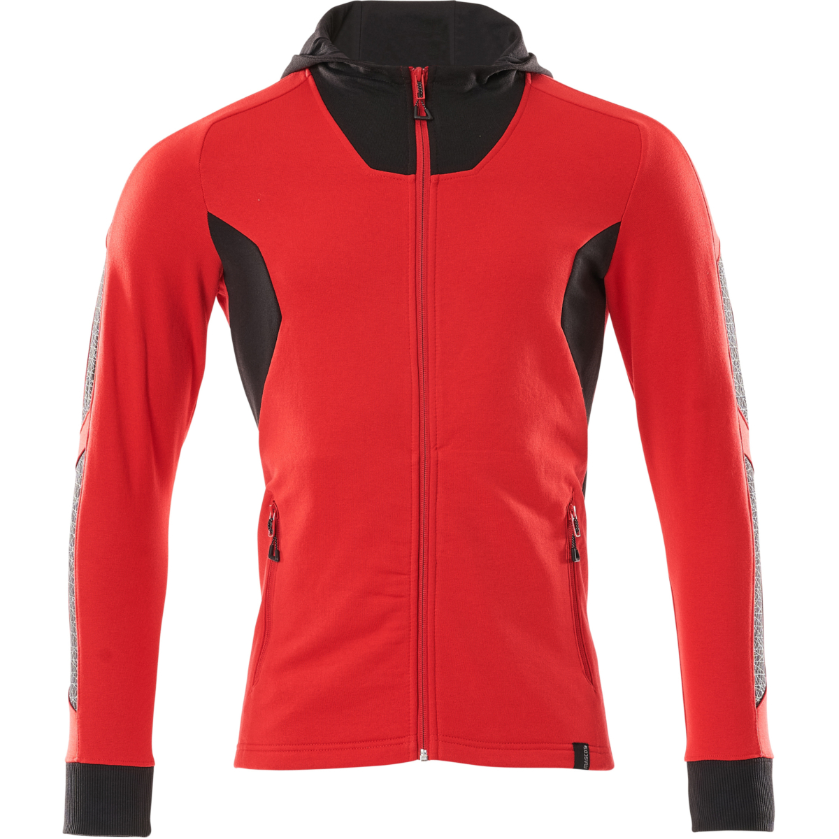 ジッパー付きパーカー