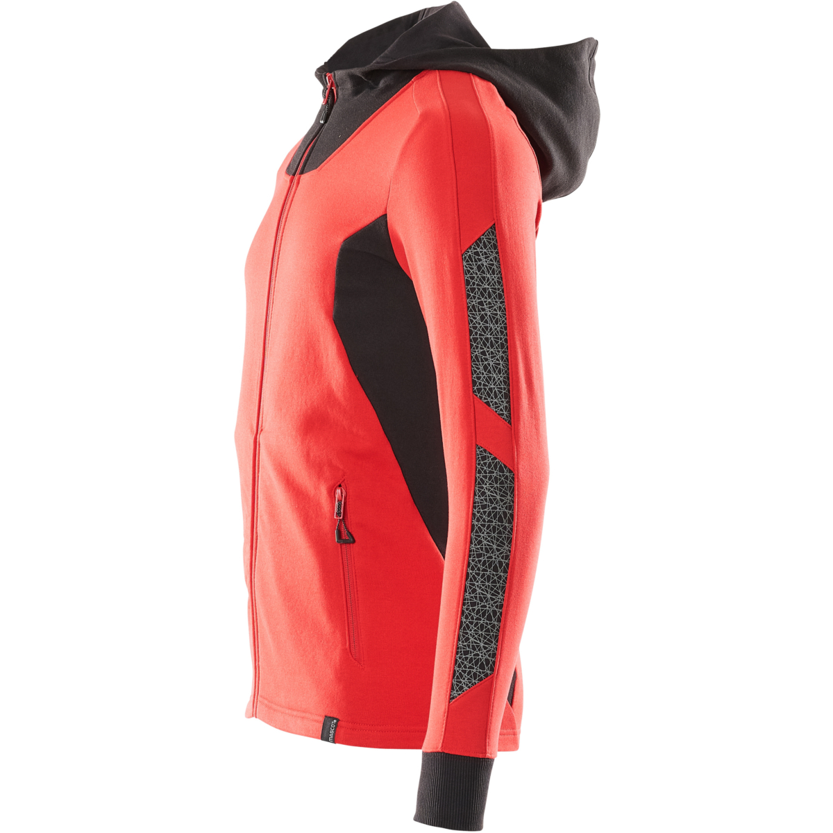 ジッパー付きパーカー