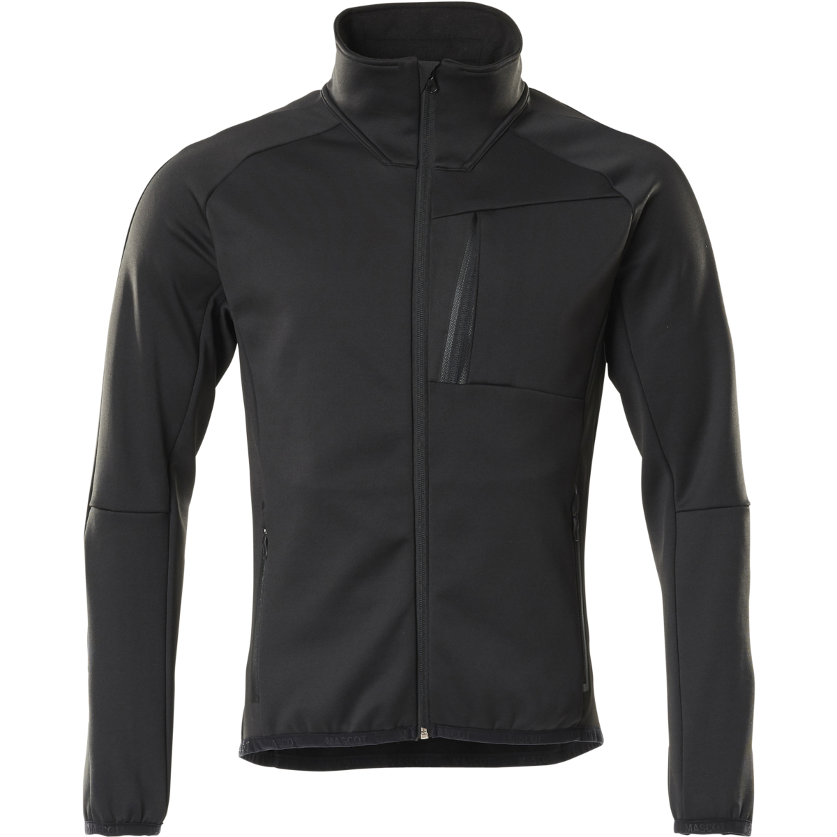 ジッパー付きフリースジャンパー