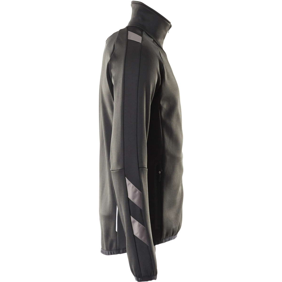 ジッパー付きフリースジャンパー