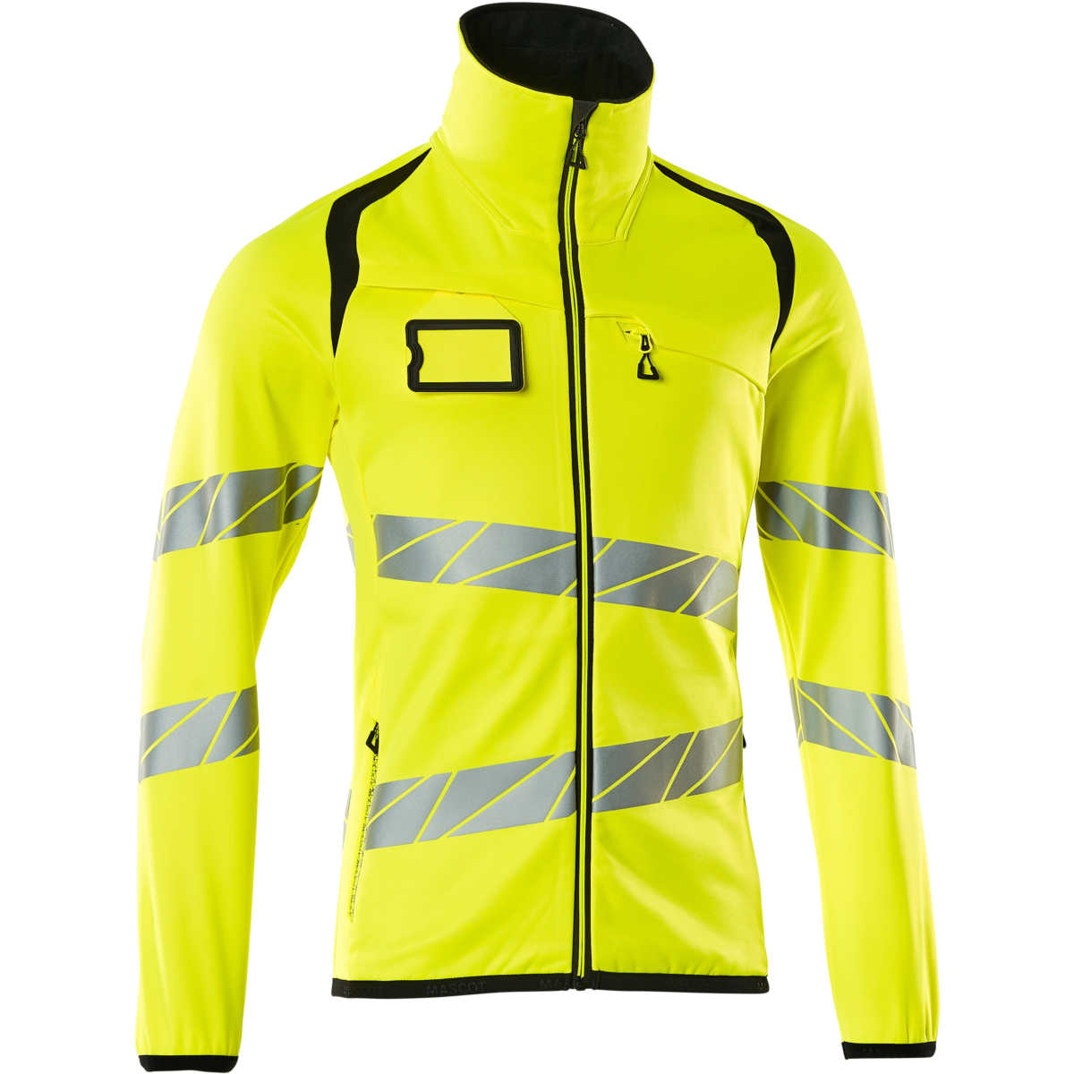 ジッパー付きフリースジャンパー