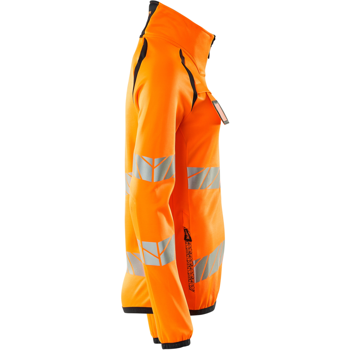 ジッパー付きフリースジャンパー