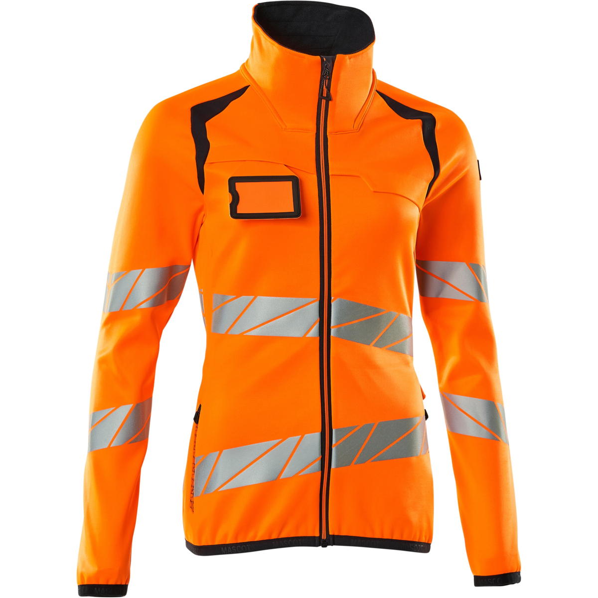 ジッパー付きフリースジャンパー