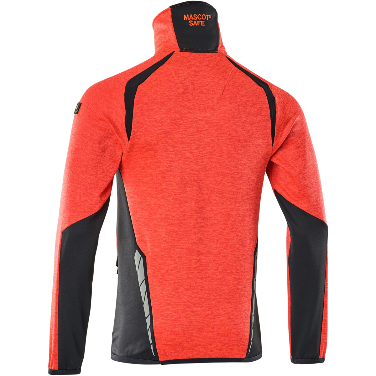 ハーフジップ付きフリースジャンパー