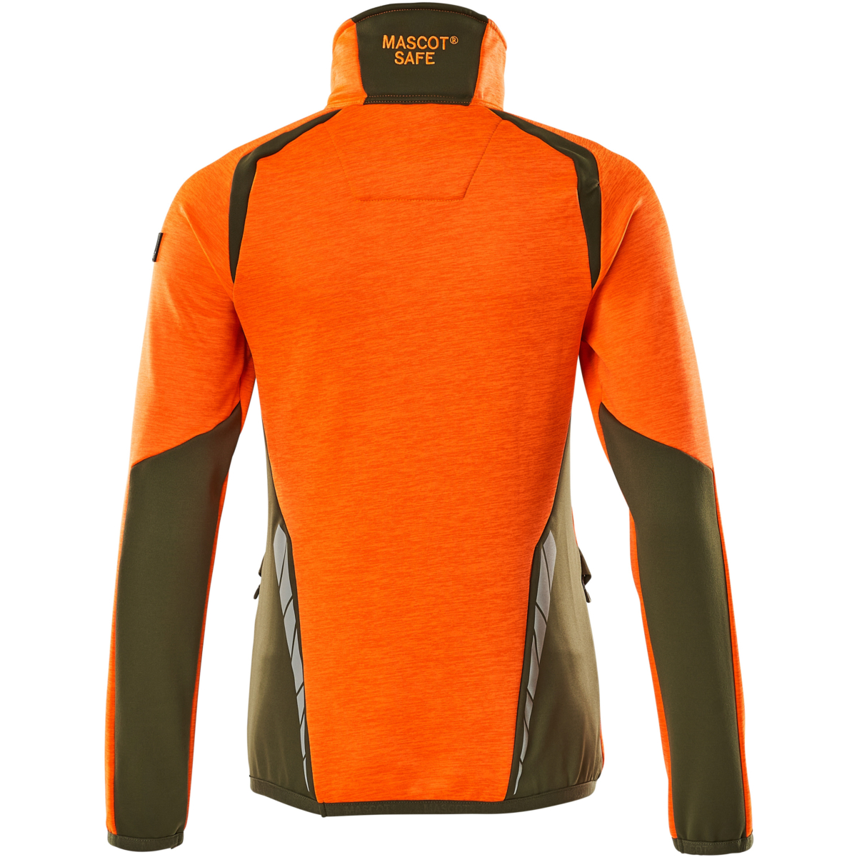 ハーフジップ付きフリースジャンパー