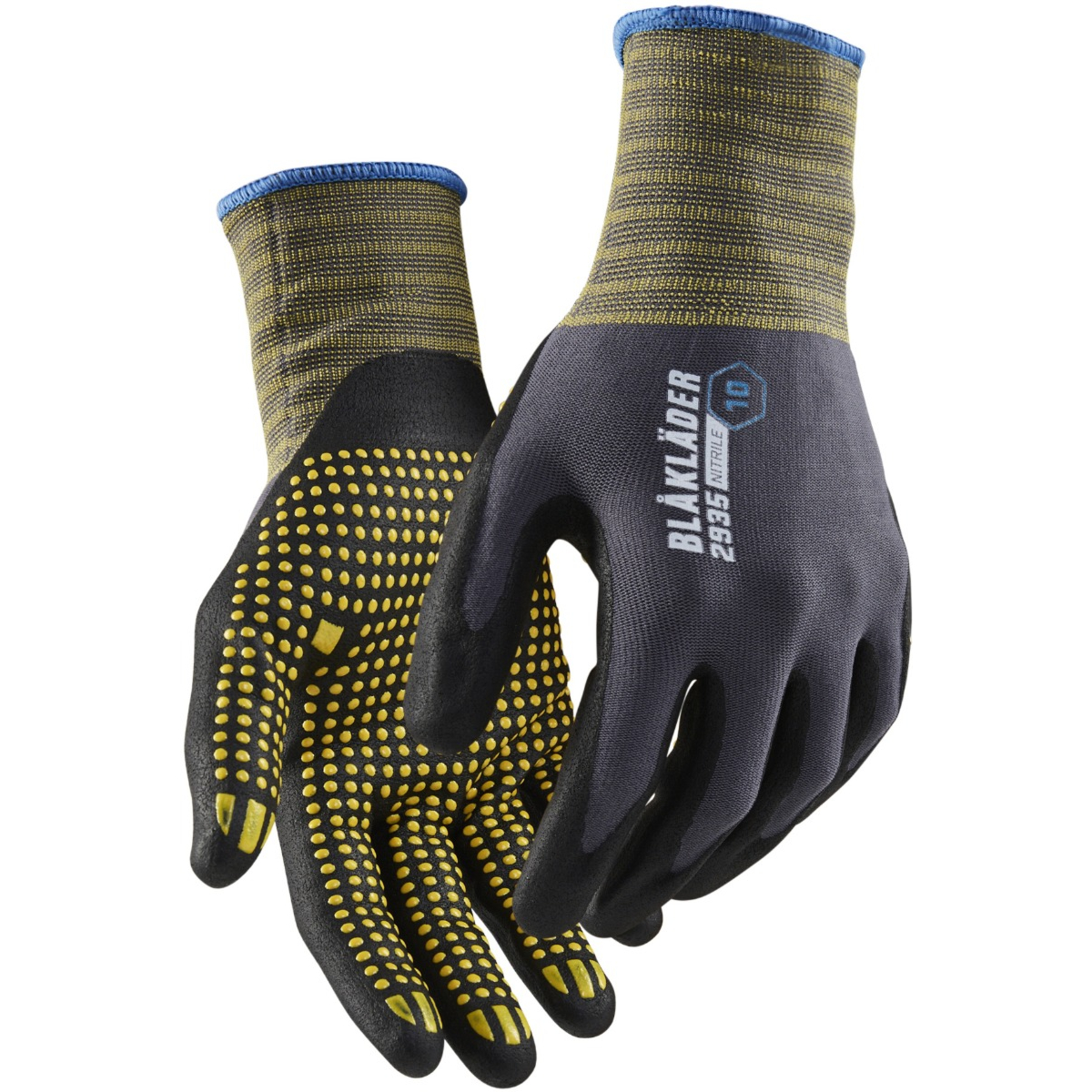 ドットグリップ付ニトリル浸漬軍手 12双