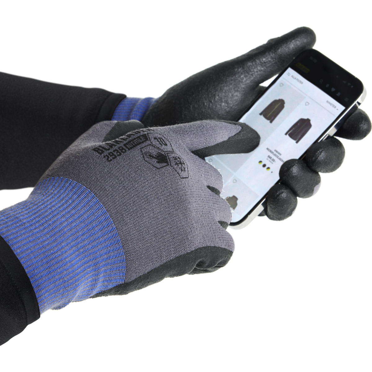 冬用手袋 ライト裏地付き