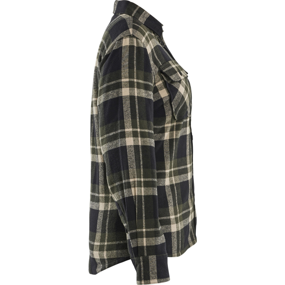 レディースフランネルシャツ