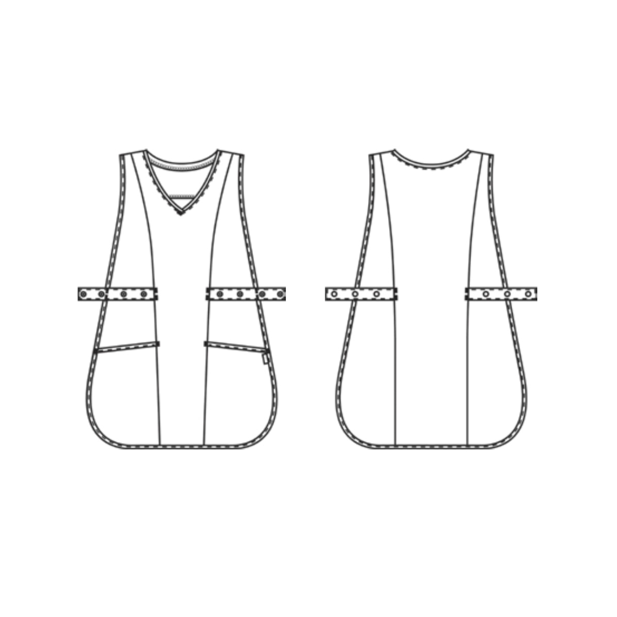 エプロン、ドーリー