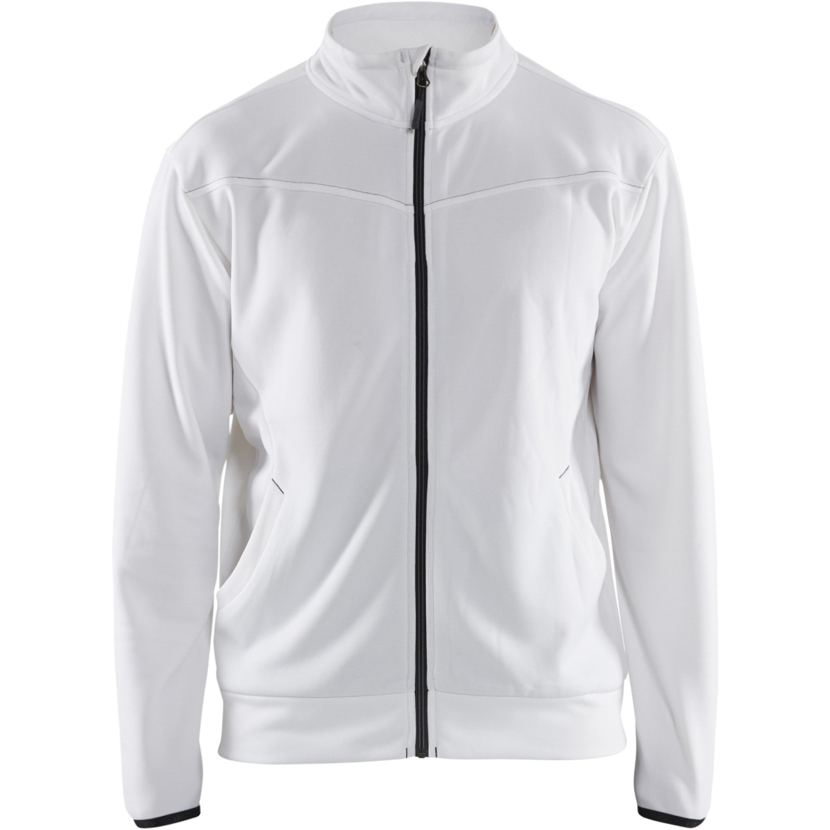 フルジップのスウェットシャツ