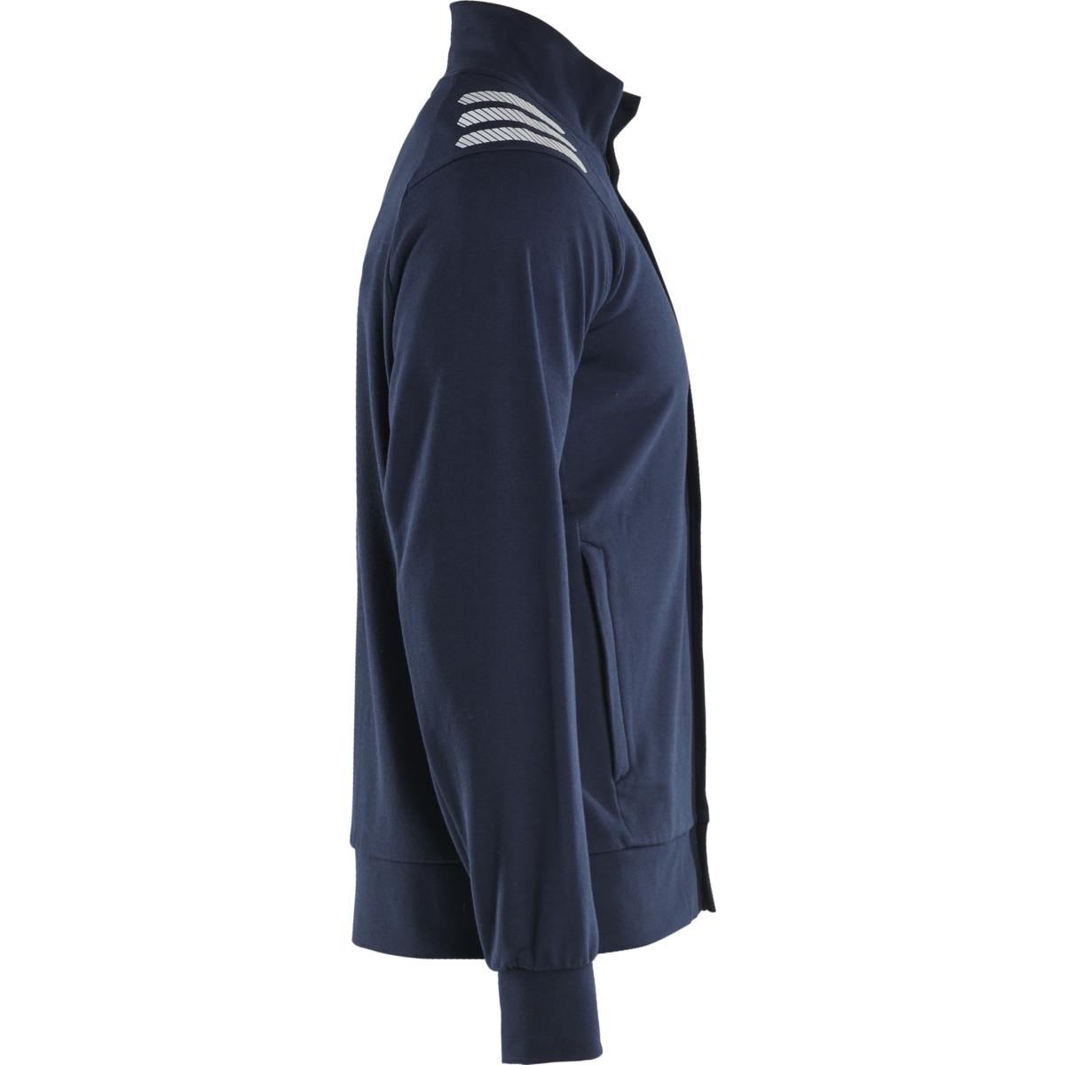 フルジップの難燃性スウェットシャツ