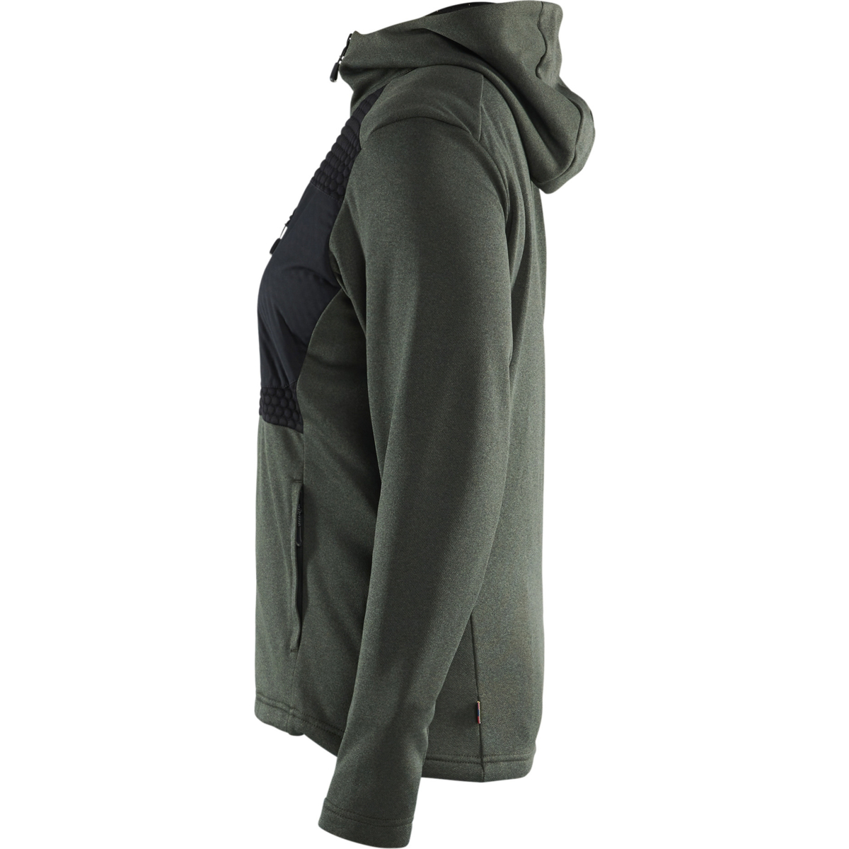 3542 Womens's Hoodie with full-length zip