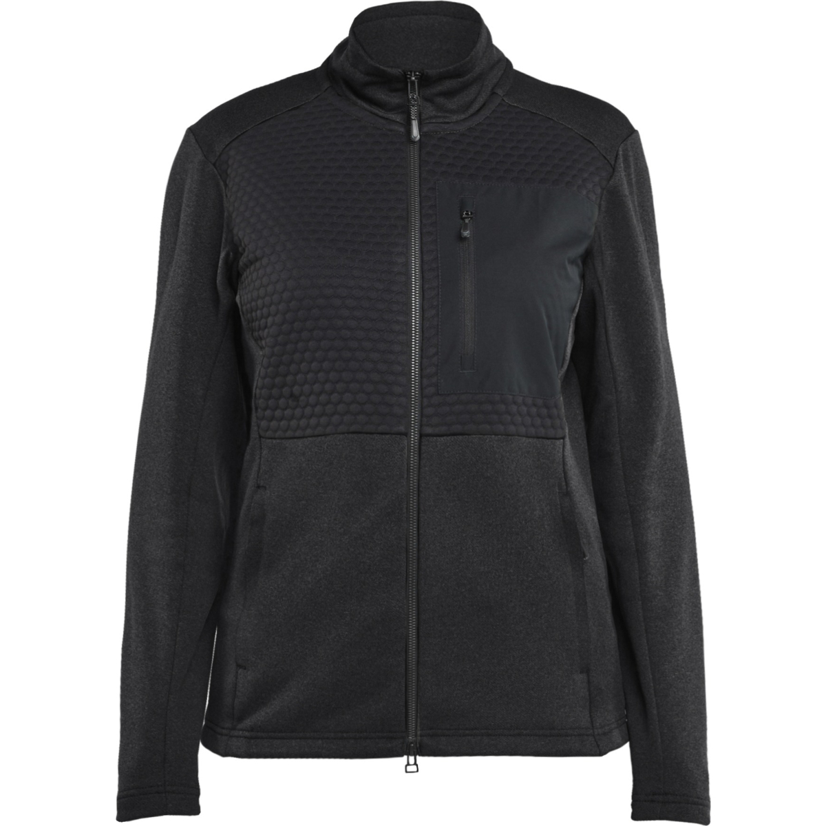 レディース スウェットシャツ フルジップ