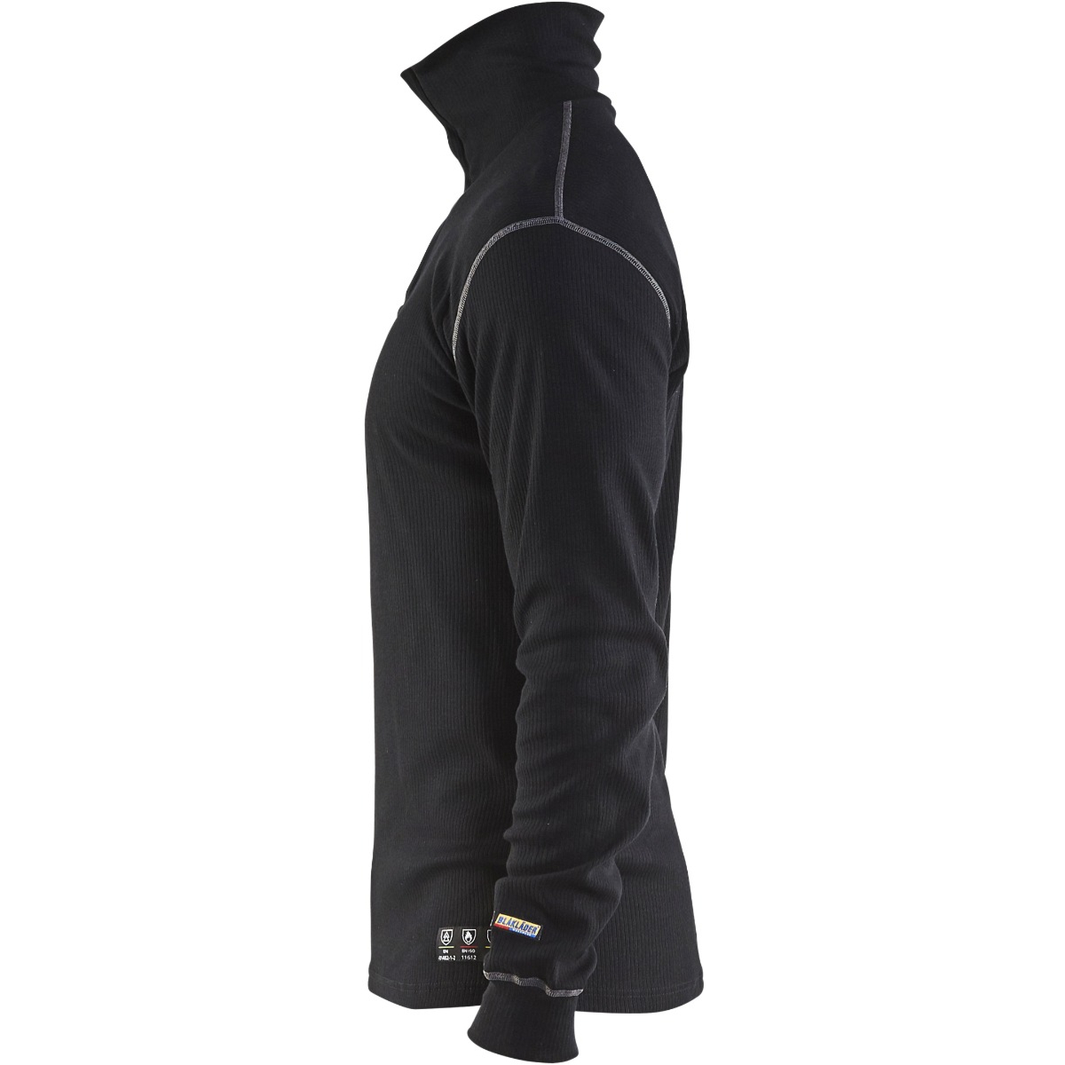 難燃パンツトップハーフジップ