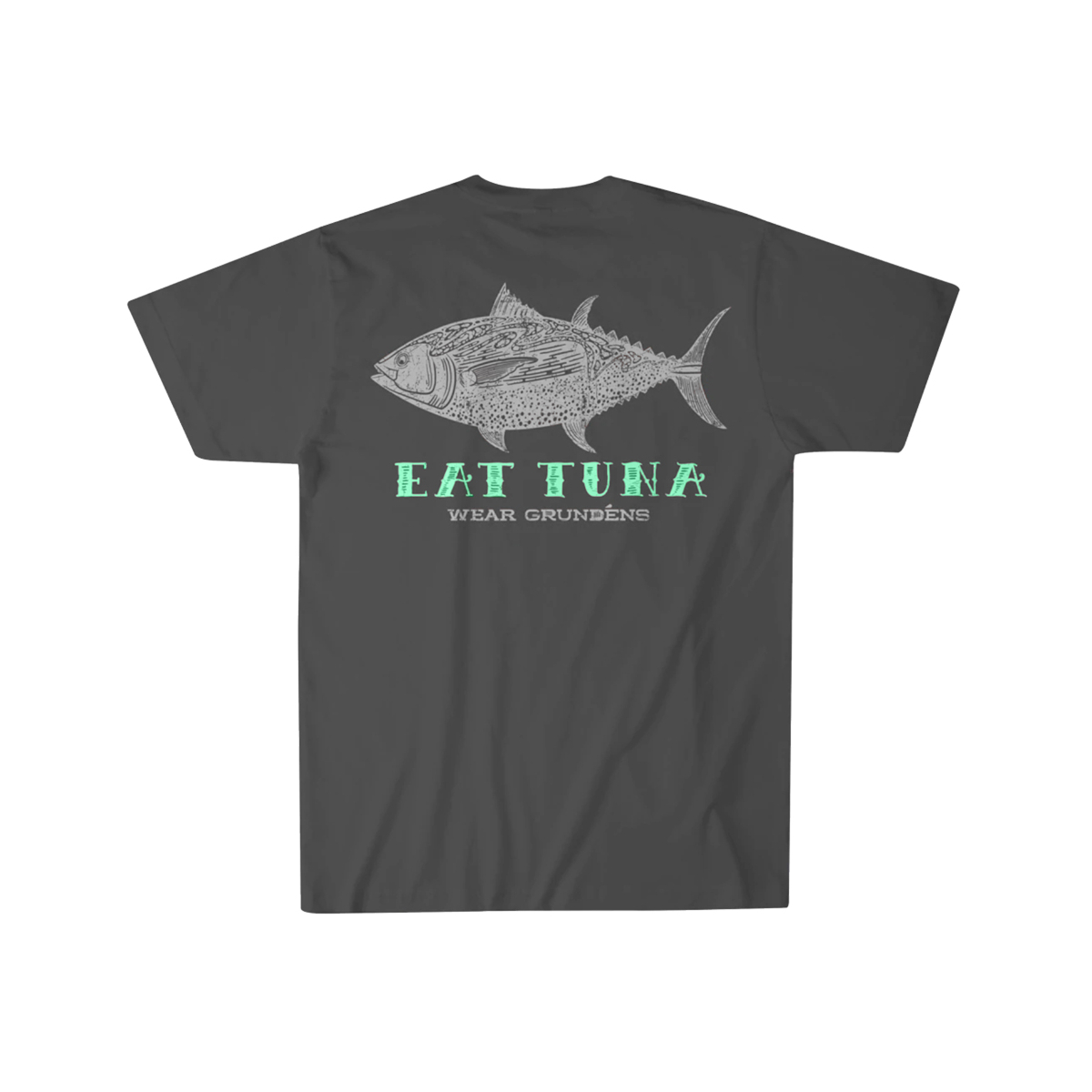 マグロを食べる Tシャツ