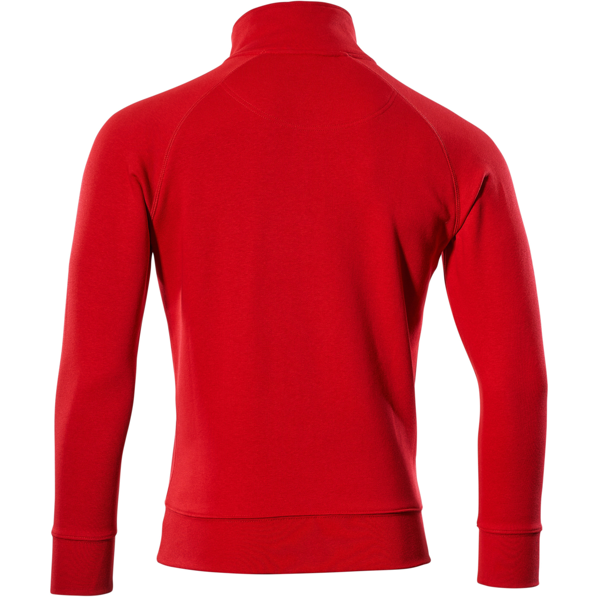 ハーフジップ付きスウェットシャツ