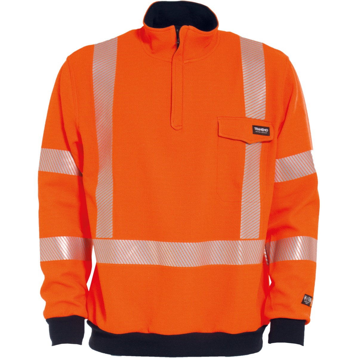 難燃性スウェットシャツ