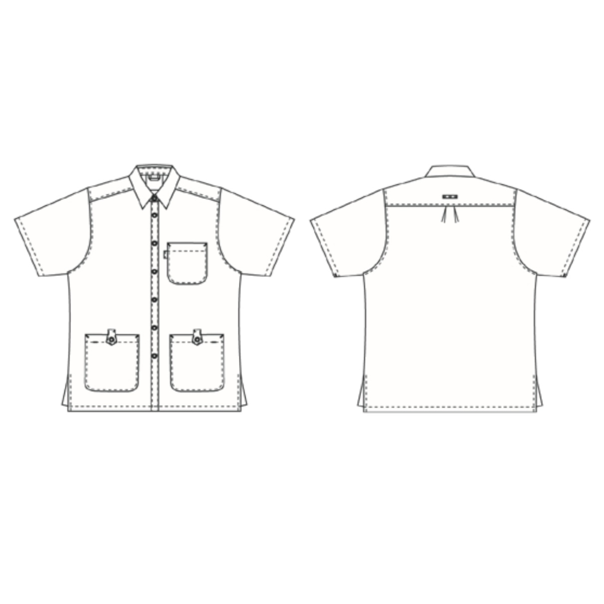 ユニセックスチュニック/シャツ、ジョイ