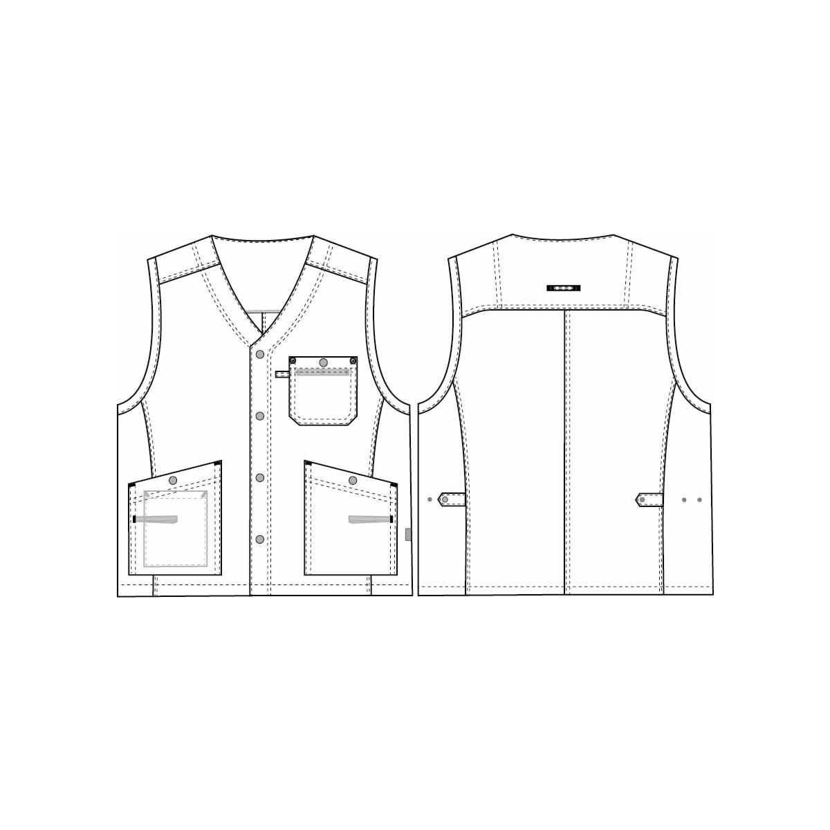 男女兼用チョッキ、超クール