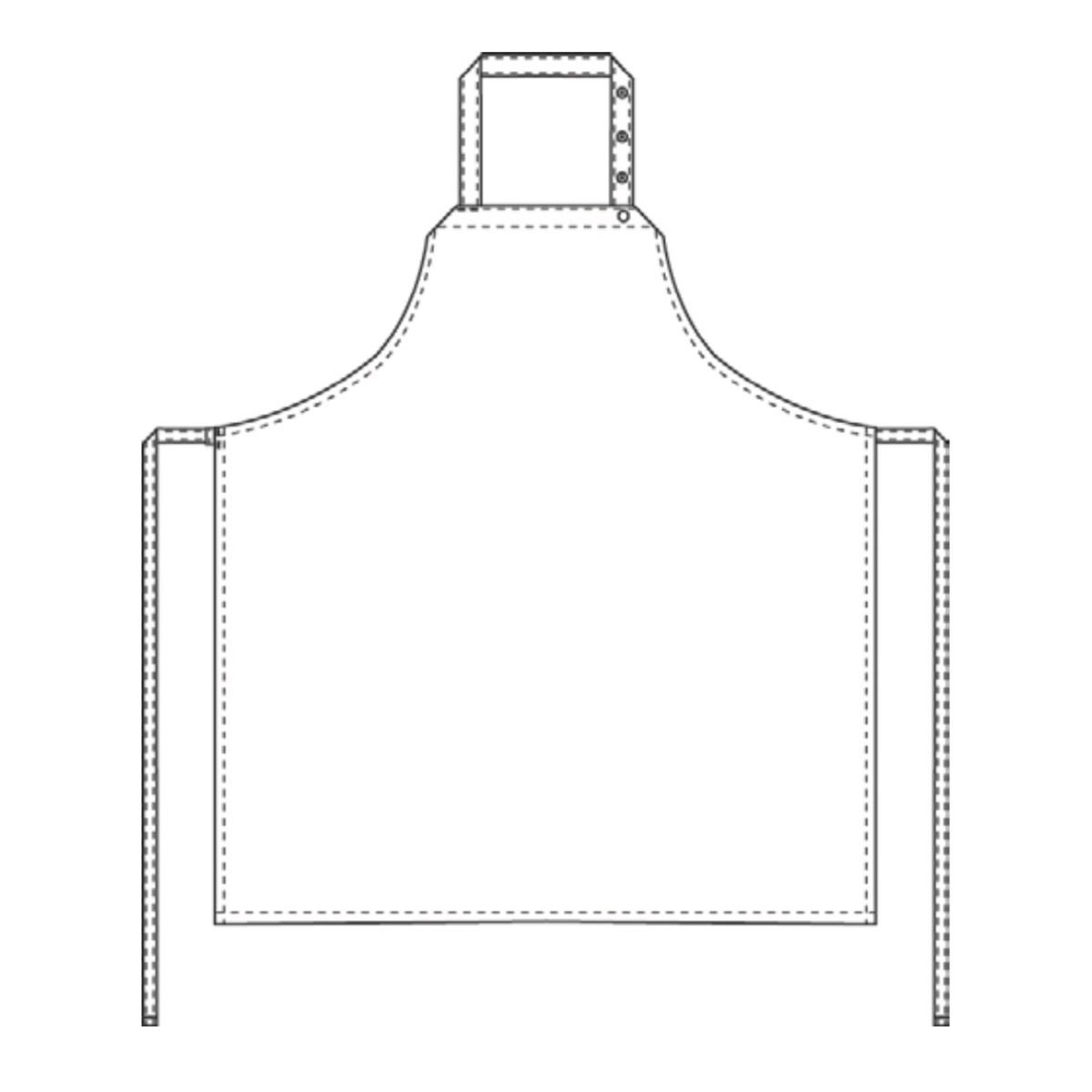 エプロン ポケットなし 総柄