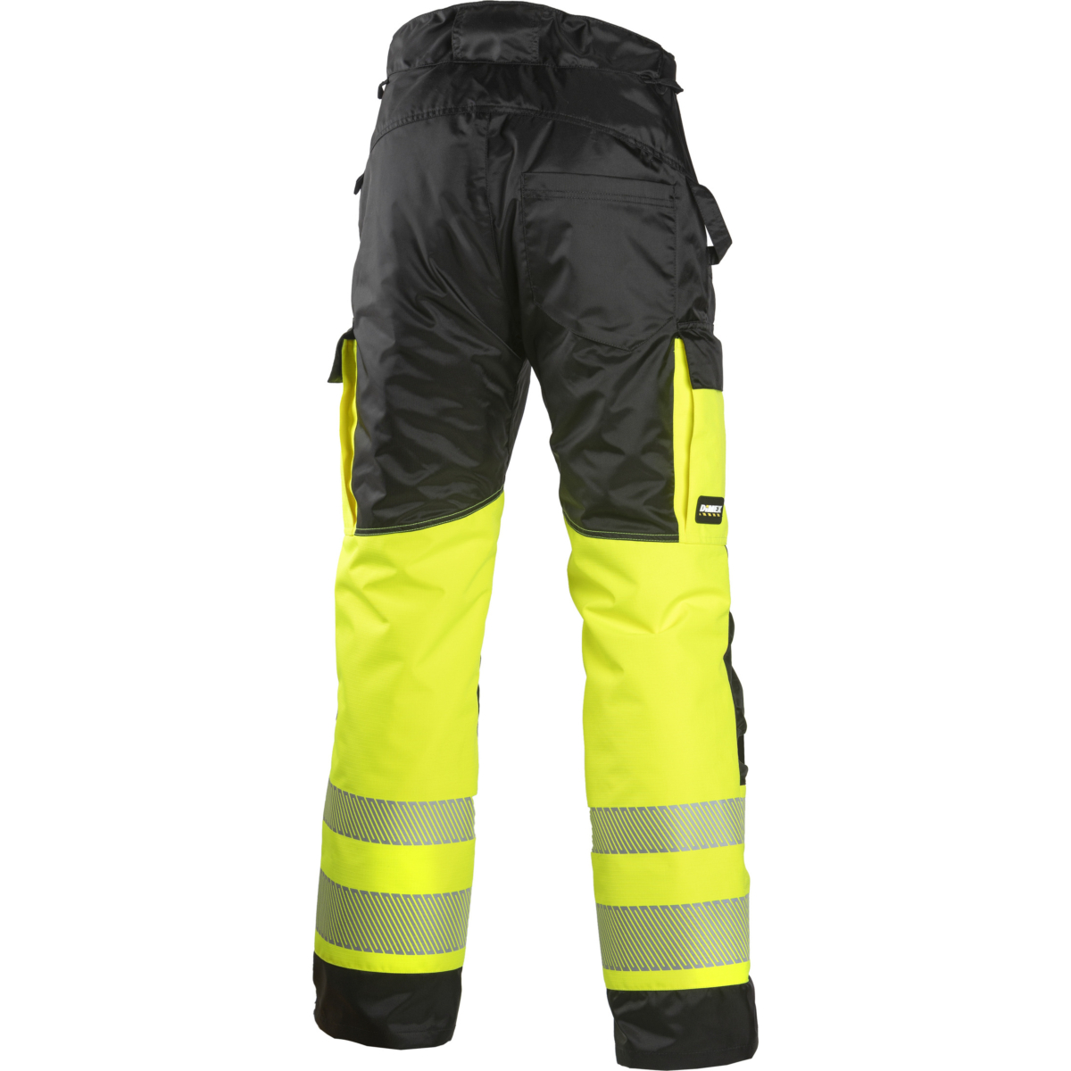 6157Y Safety winter shell pants white-yellow