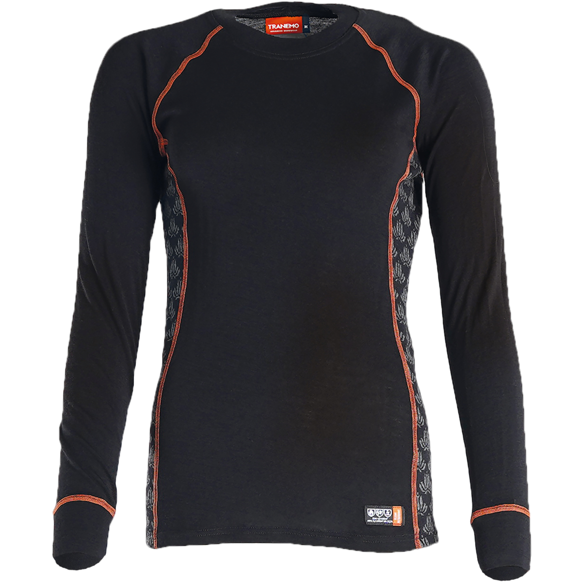 難燃レディースTシャツ長袖