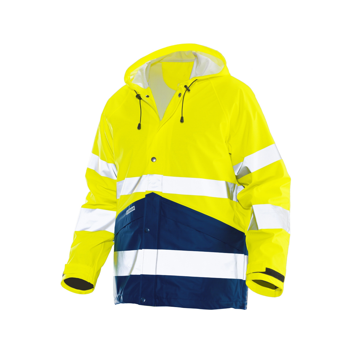 1566 レインコート ハイビズ