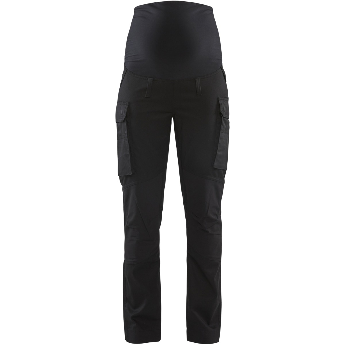 ストレッチ入りのマタニティサービスパンツ