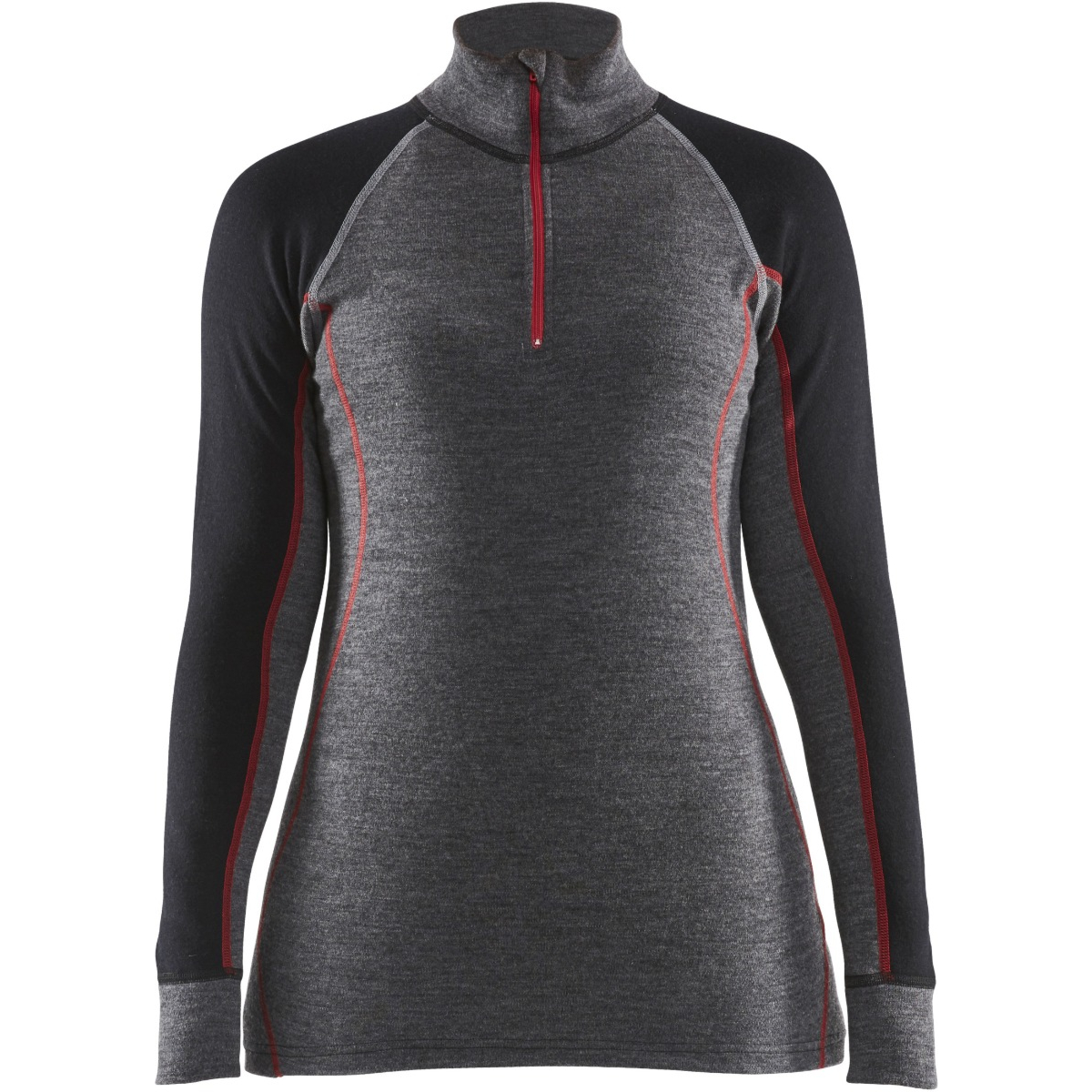 レディース ジップアップ サーマル トップ XWarm