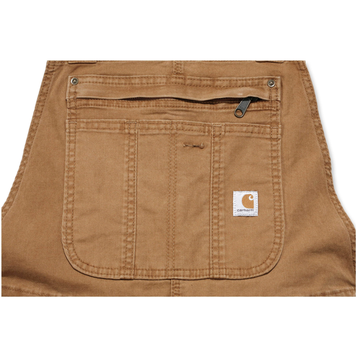 Rugged flex® ルーズフィット キャンバス ビブオーバーオール