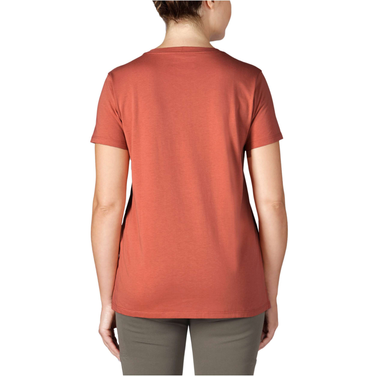 リラックスフィットの軽量半袖マルチカラーロゴグラフィックTシャツ