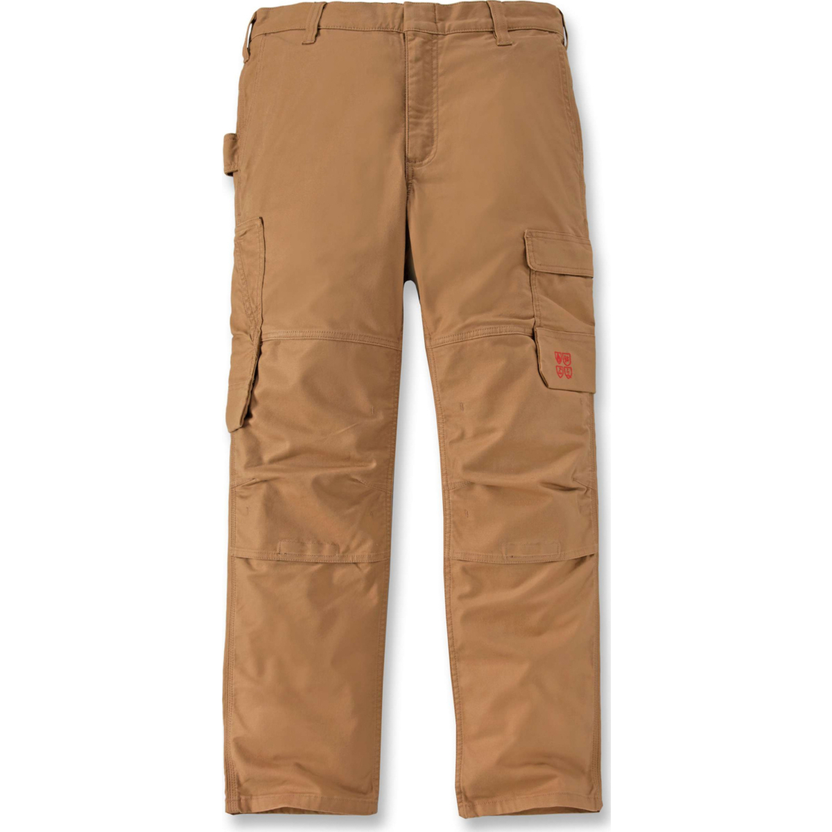 FR Relaxed Straight Steel Rugged Flex™ Canvas Multi-Norm Double-Front Multi-Cargo Trousers