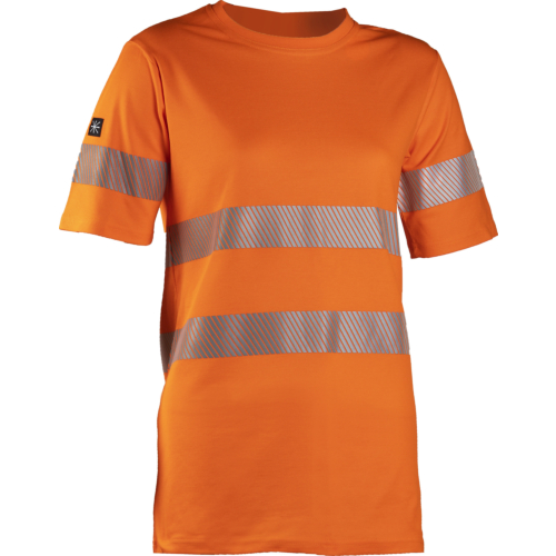 4484 Dimex Women's Safety T-shirt, HV-orange