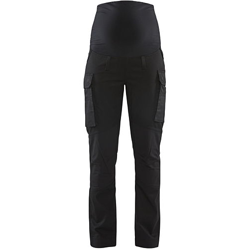 ストレッチ入りのマタニティサービスパンツ